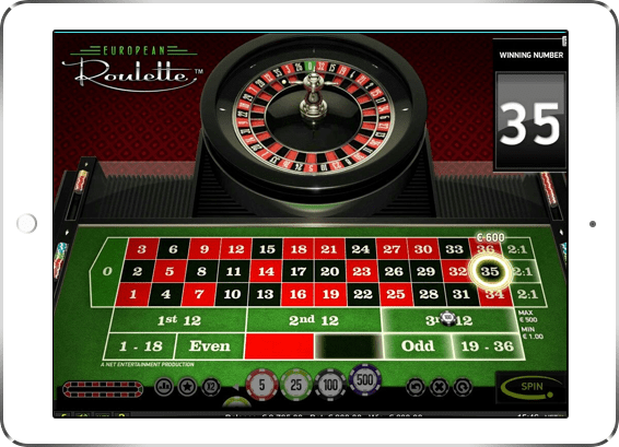 spin-palace - European Roulette